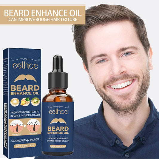 Beard Care Oil Strengthening Moisturizing Softening Nourishing Shiny Nourishing Thickening Oil for Men's Grooming & Beard Care
