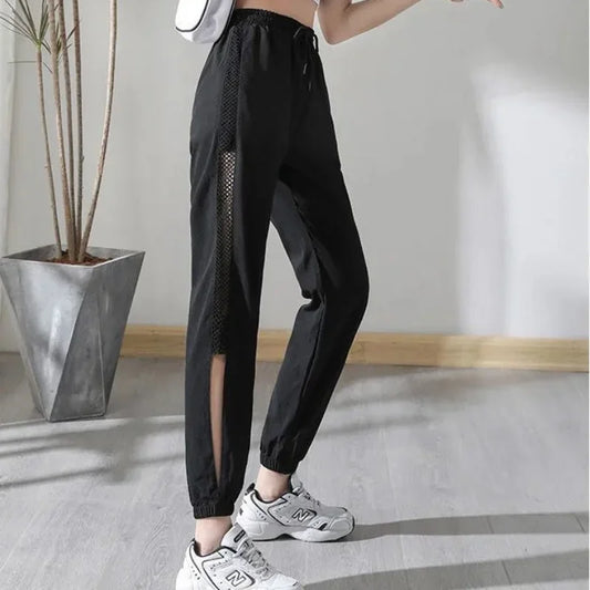 Harem Clothes Sweatpants Female Pants Joggers Fitness Black Jogging Trousers for Women with Pockets Sports Aesthetic G Slacks