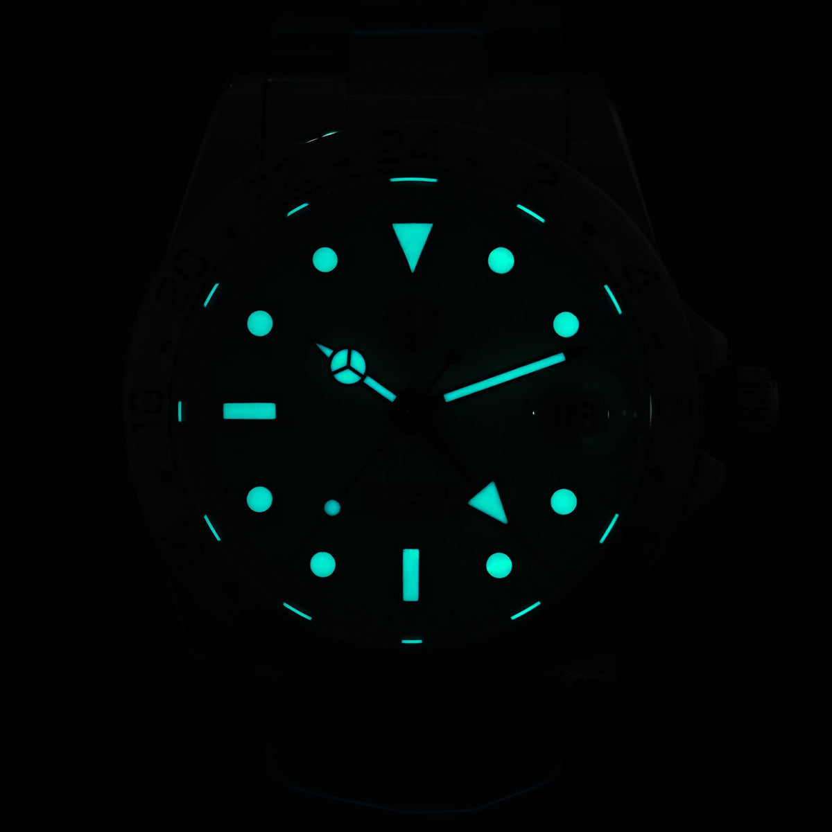 Watchdives WD16570 V2 Pioneer Watch NH34 Automatic Movement Sapphire Crystal 20Bar Waterproof Luminous 37mm GMT Watches