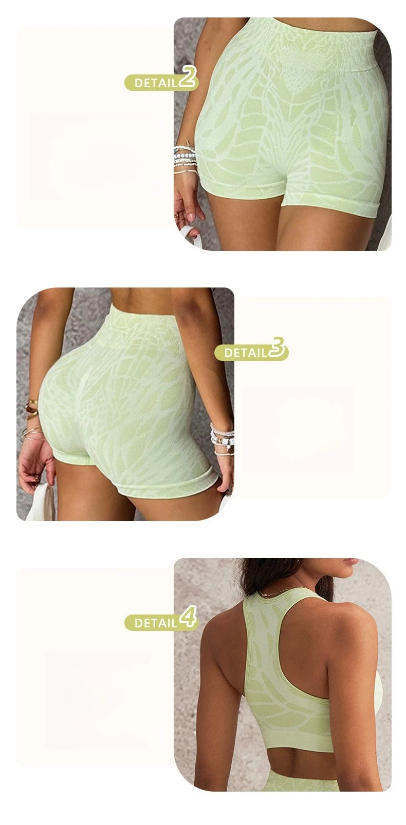 Sports Outdoor Quick Drying Yoga Suit Women's Set Shorts Set Cycling Fitness Vest Top Summer Fitness Suit Sliming Sports Clothes
