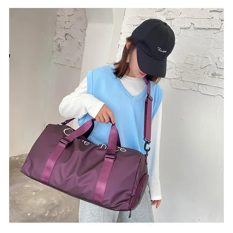 Sporttasche, wasserdicht, für Sport und Fitness, für Herren und Damen, Reisetaschen, für Outdoor, Yoga, Sport, tragbare Taschen, Rucksack mit großer Kapazität