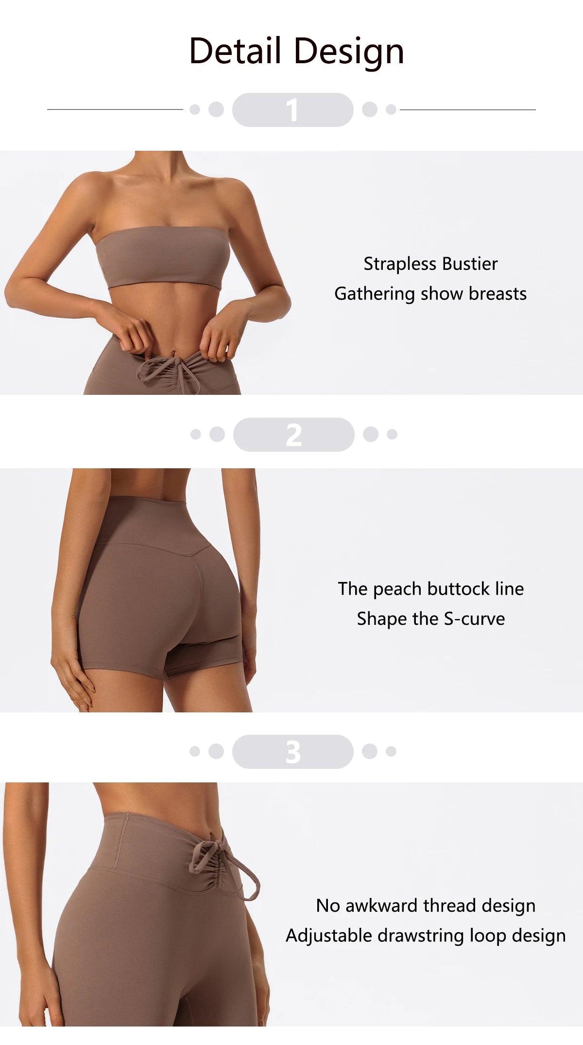 Summer Two Piece Fitness Sports Set Women Workout Yoga Outfit Strapless Bra Woman 2Ps Gym Crop Top Deportivos Mujer Gym Suits