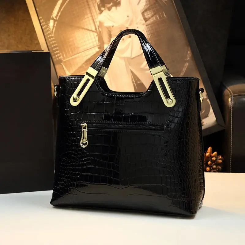 Large capacity Tote bag new women's handbag original niche design middle-aged lady mother bag senior sense