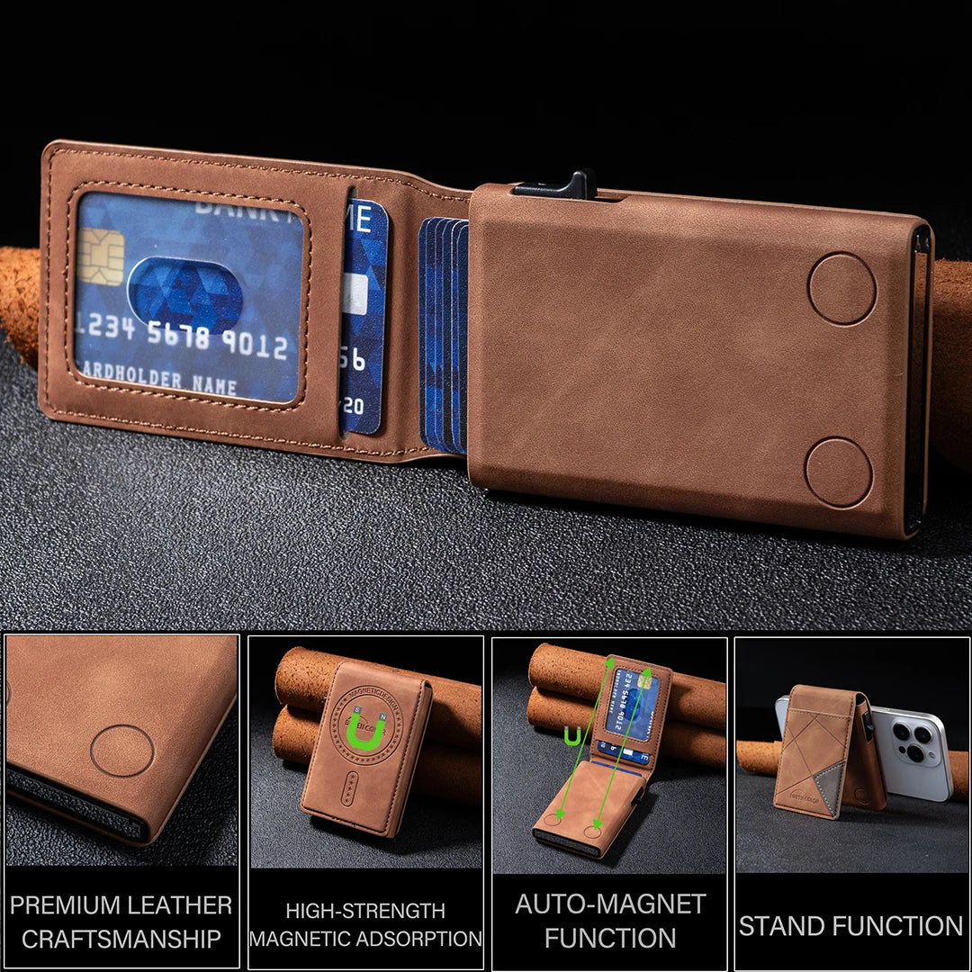 Luxury Business Card Holder Card Case Credit Card Holder Wallet for Men and Women Anti-theft Protectors Wallet Case Cover