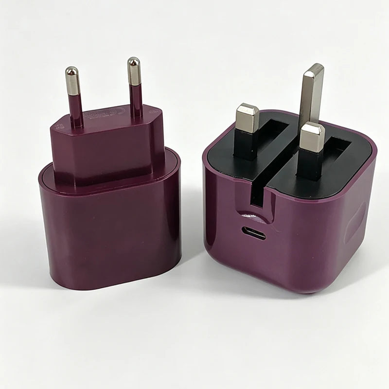 PD 20W Fast Charger Set USB-C Wall Charging Head Cable Fast Charging Adapter For iPhone 15 16 17 18 Series iPad Pro iPad Air
