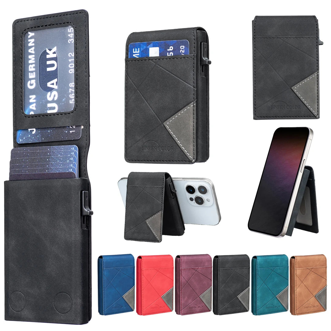 Luxury Business Card Holder Card Case Credit Card Holder Wallet for Men and Women Anti-theft Protectors Wallet Case Cover