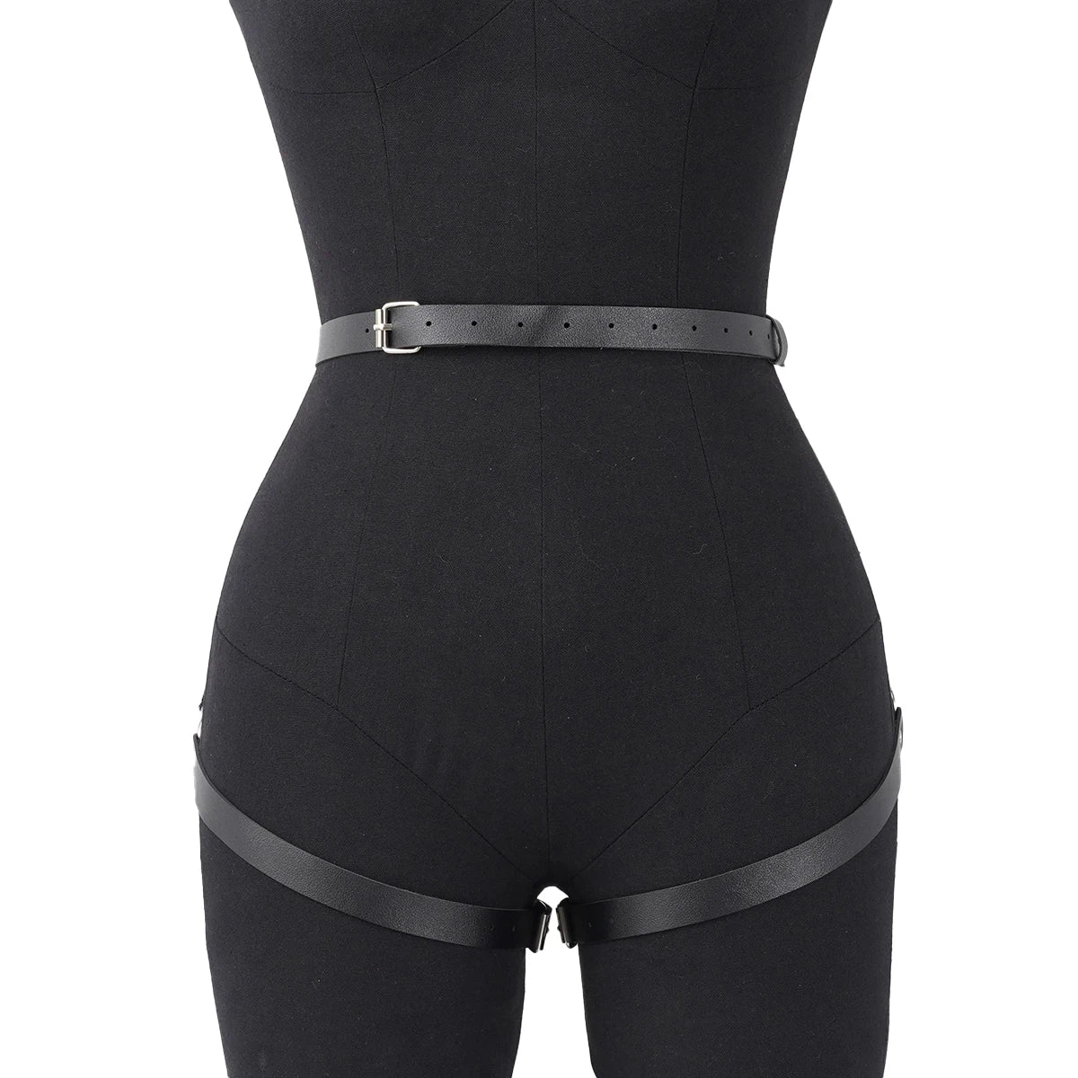 Women Fashion Belt Female Street Style  Leg Harness Belt Thigh Garter Gothic Casual Wild Decoration Belts Clothing Accessories