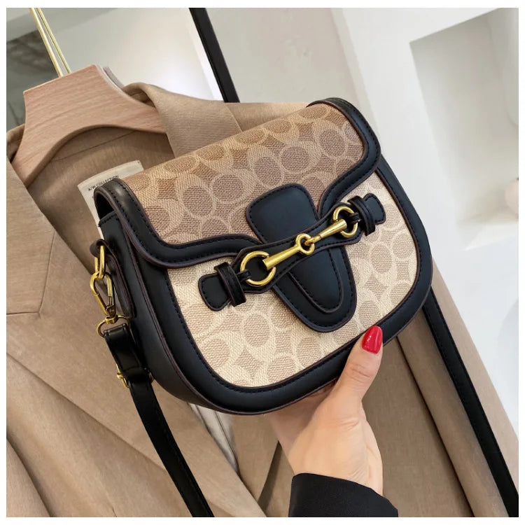 Luxury Versatile Women's Chain Bag Handbags 2024 Hot Sale Retro Designer Crossbody Shoulder Purses Small Square Bag Women Clutch