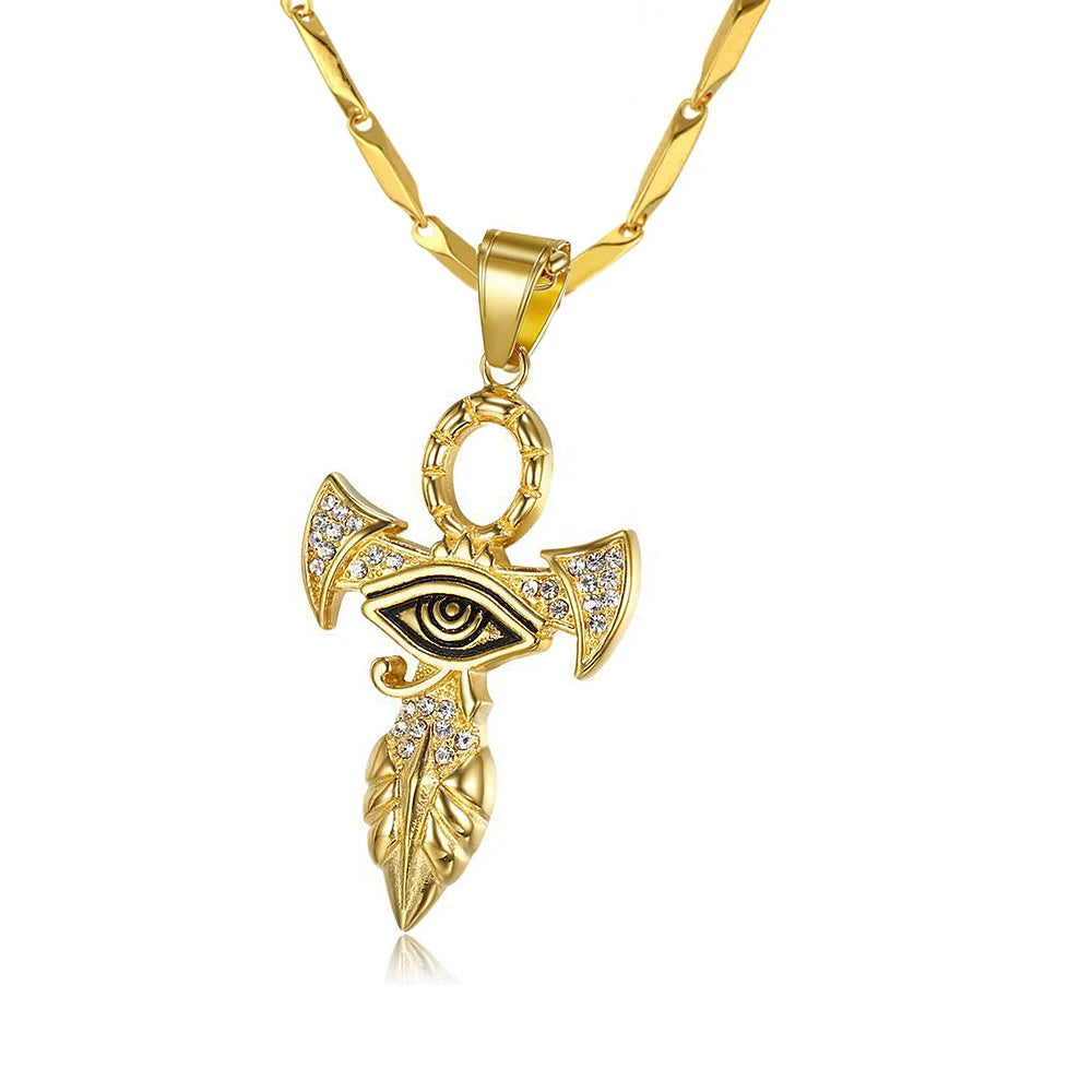 Fashion Vintage Stainless Steel Leopard Head Pendant Necklace Hip Hop Biker Animal Necklaces For Men Women Classic Jewelry Gifts