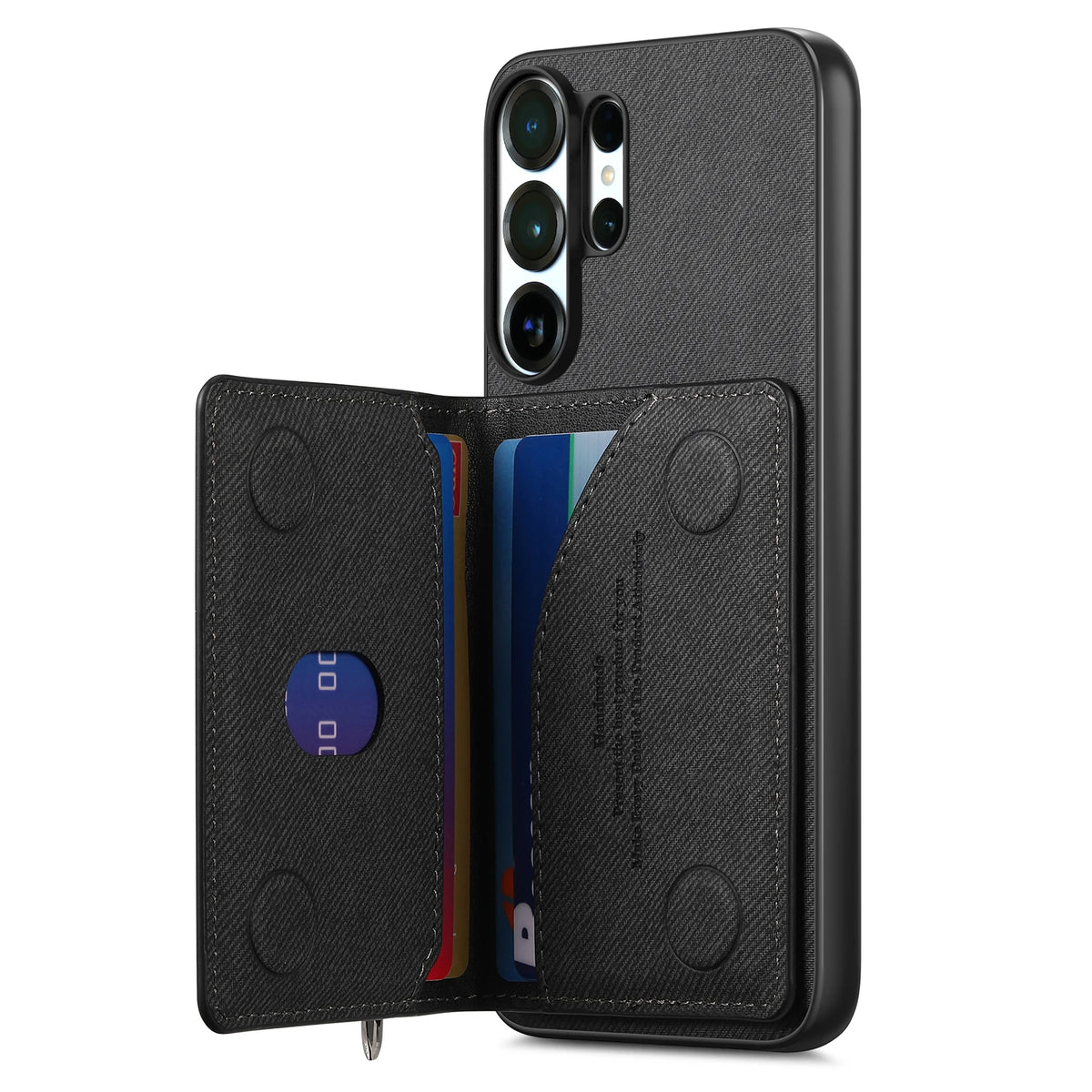 Zipper Cards Wallet Leather Phone Case For Samsung Galaxy S26 S24 S23 S22 Ultra Plus S23 S26 S25FE Purse Card Holder Stand Cover