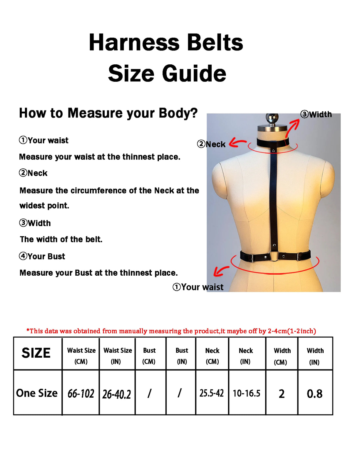 Women Goth Punk PU Leather Chest Harness Waist Belt Punk Studded Decorative Harness Straps Suspenders Gothic Clothing Accessorie