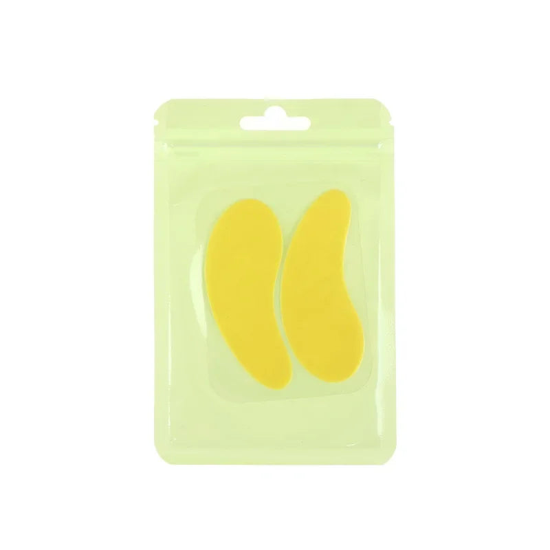 New Reusable 1Pair Eye Pads Silicone Stripe Lash Lift Eyelash Extension Hydrogel Patches Under Eye Gel Patch Makeup Tools