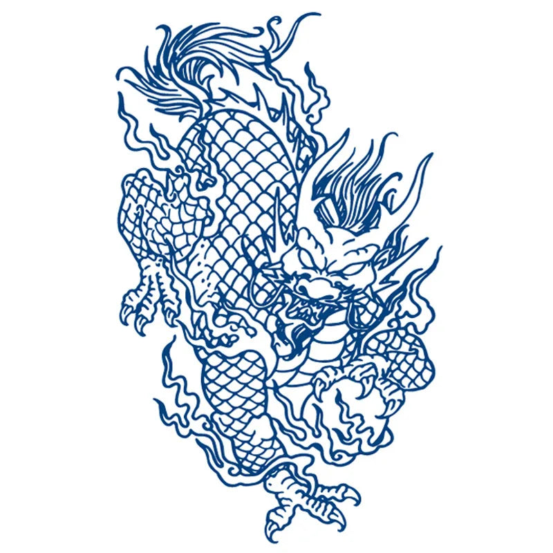 Juice Tattoo Sticker Upgrade Online Red Tattoo Sticker Lasts 7-15 Days Herbal Plant Temporary Tattoos Sticker Size:180 * 110mm