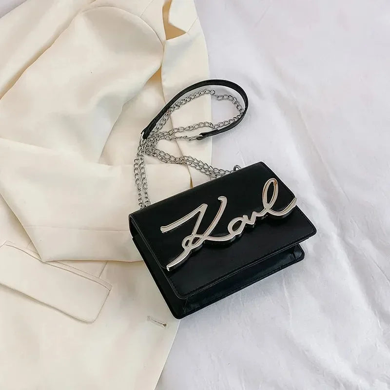 Casual Shoulder Bags PU Leather Crossbody Bags for Women Retro Chain Purses and Handbags Luxury Designer Bags Portable Flap Bag