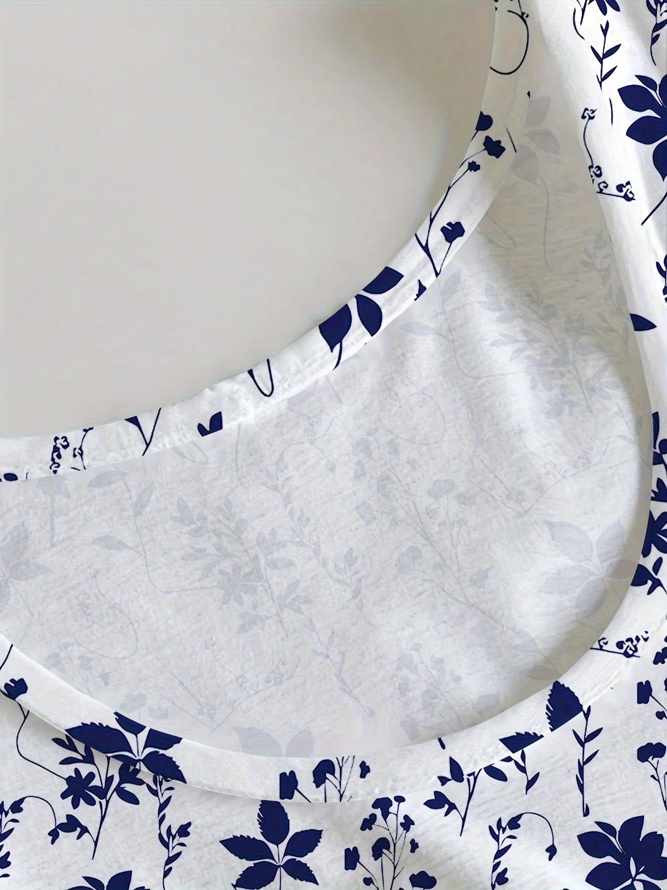 Women's Casual Floral Print Maxi Dress Short Sleeve Round Neck Dress Bohemian Beach Vacation Dress Y2k Ladies Clothes Tee Top