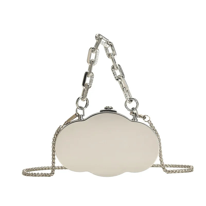 Bag For Women Cloud Bag Personality Design Silver Bag Shoulder Purse Women Crossbody Bag Luxury Handbag And Purse Day Clutches