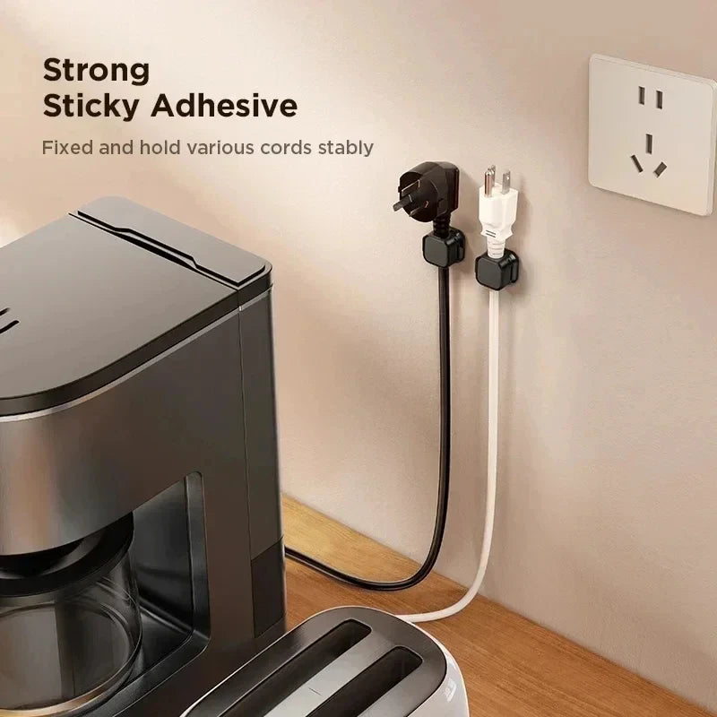 Magnetic Cable Clip Cable Holder Adhesive Wire Keeper Cord Cable Organizer for Home Office Under Desk Management