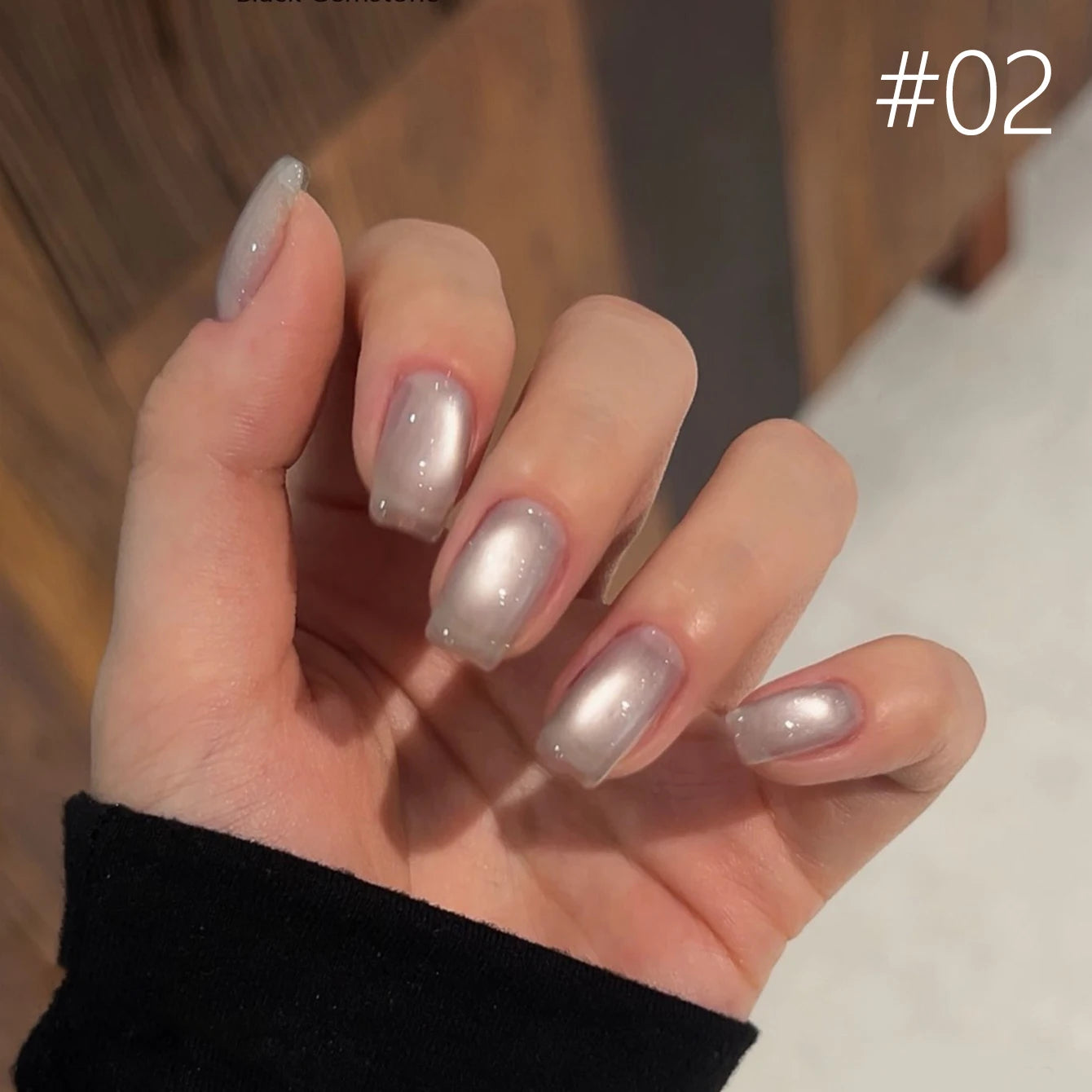 12ML 1-21pcs Autumn Nails Toe Selling Whitening Glass Bead Cat Eye Gel Nail Polish Black Nails Nail Art Grey Cat Eye Nail Glue