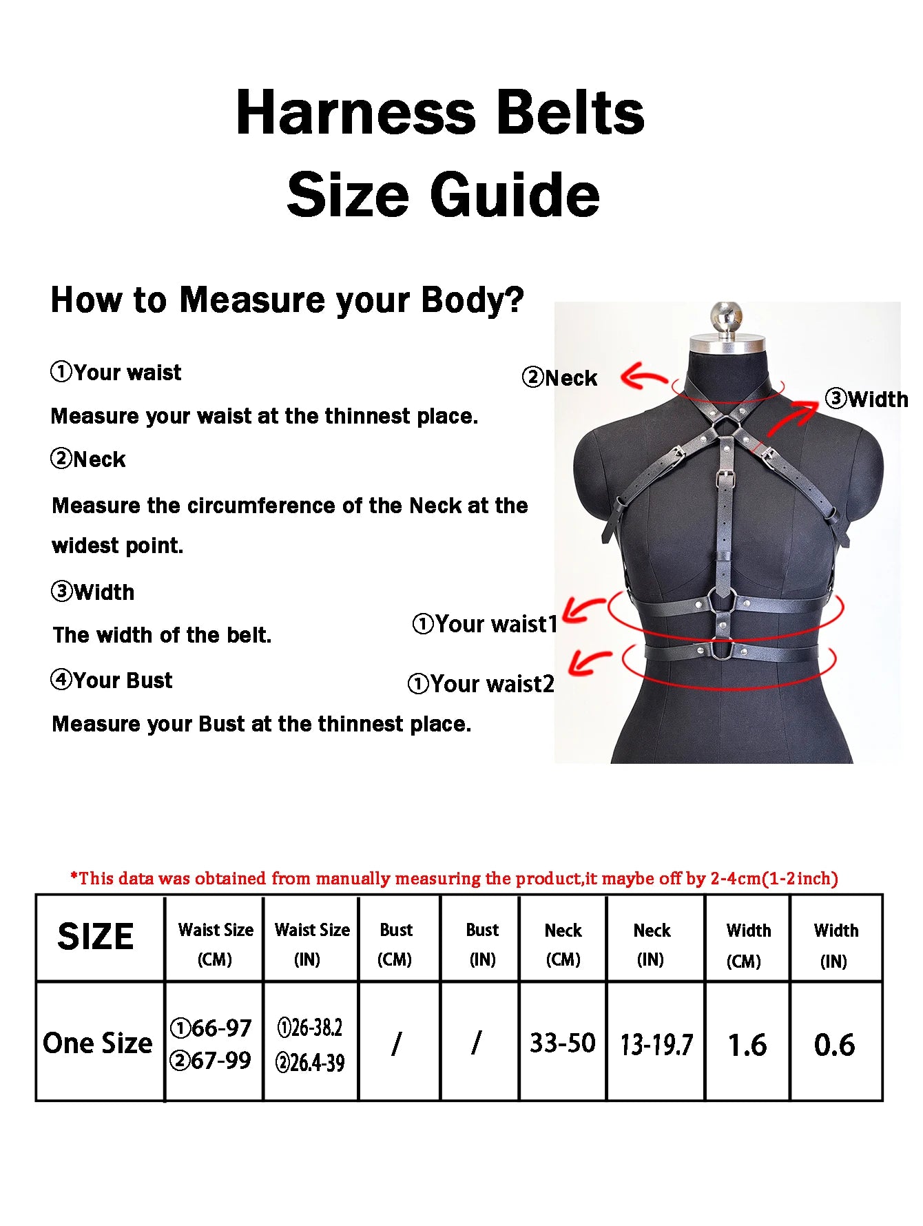 Women Fashion Belt Street Style Punk Decorative Waistband Adjustable Suspender Belt Corset Harness Gothic Clothing Accessories