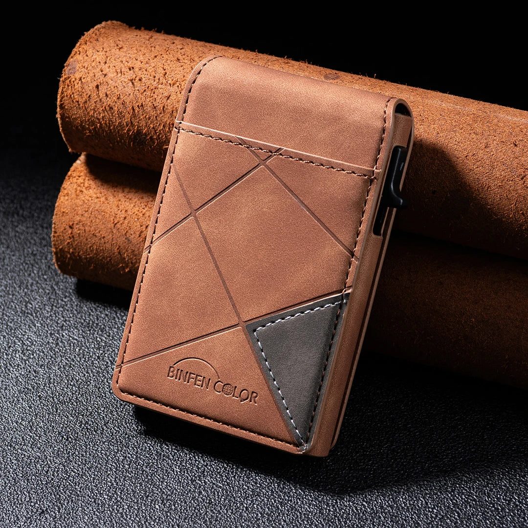 Luxury Business Card Holder Card Case Credit Card Holder Wallet for Men and Women Anti-theft Protectors Wallet Case Cover