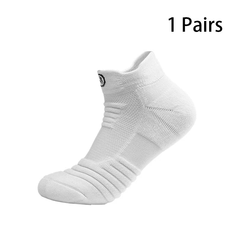 Men's Socks Compression Stockings Breathable Basketball Sports Cycling Socks Moisture Wicking High Elastic Tube Sport Socks