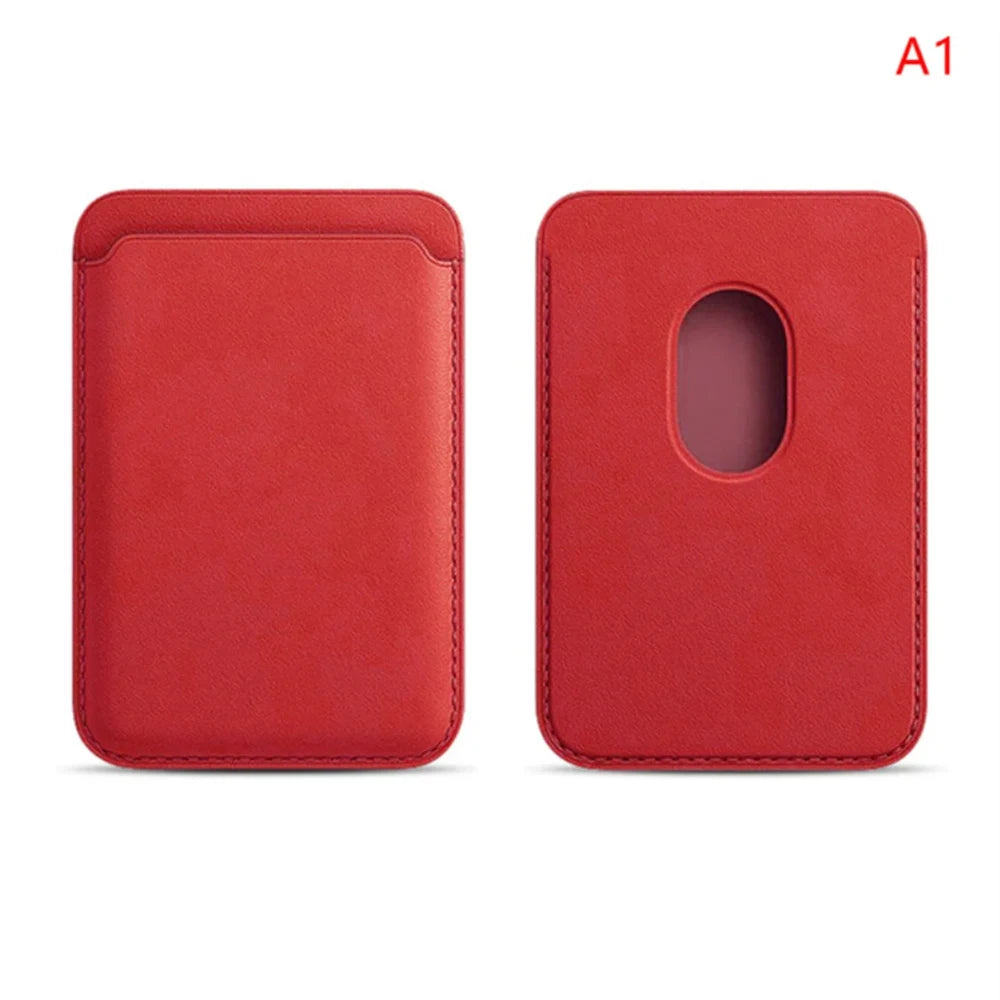 Strong Magnetic Offical Finewoven Card Wallet Case For iPhone 17 16 15 14 13 Pro Max Samsung S26 S25 Ultra For Magsafe Card Bag