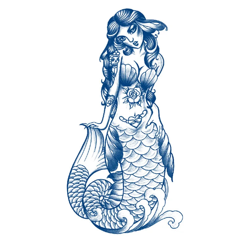 Juice Net Red Tattoo Sticker Lasts 7-15 Days Herbal Plant Semi Permanent Temporary Tattoos Sticker Size:180 * 110mm