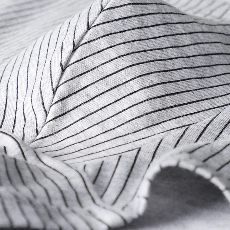 MiiOW 3Pcs Cotton Men's Panties 3A Antibacterial Man Boxer Underwear Fashion Stripeds Printed Men Underpants Boxers Trunks L-5XL