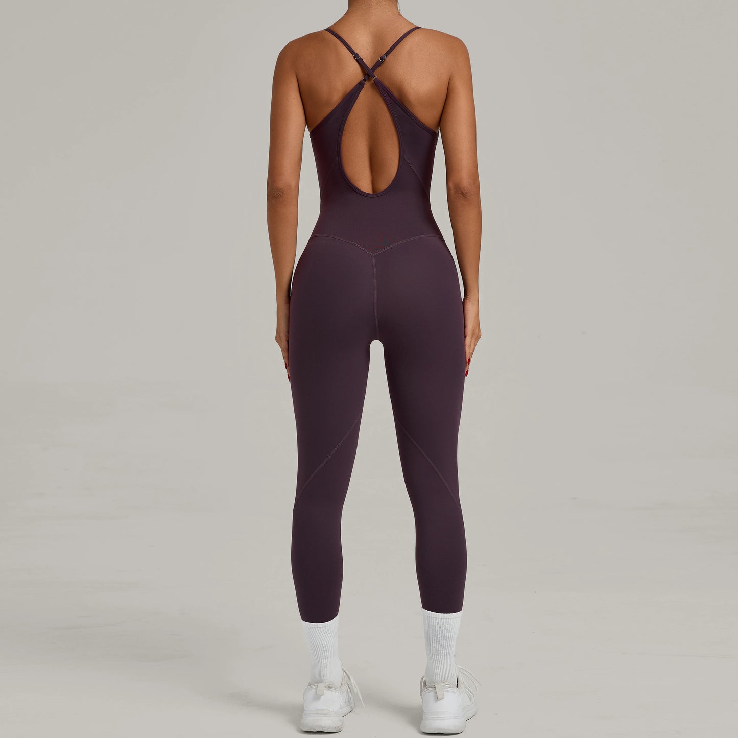 Padded One-Piece Yoga Clothes Sportswear Women's Gym Push Up Workout Clothes Fitness Sports Fitness Wear Yoga Jumpsuit