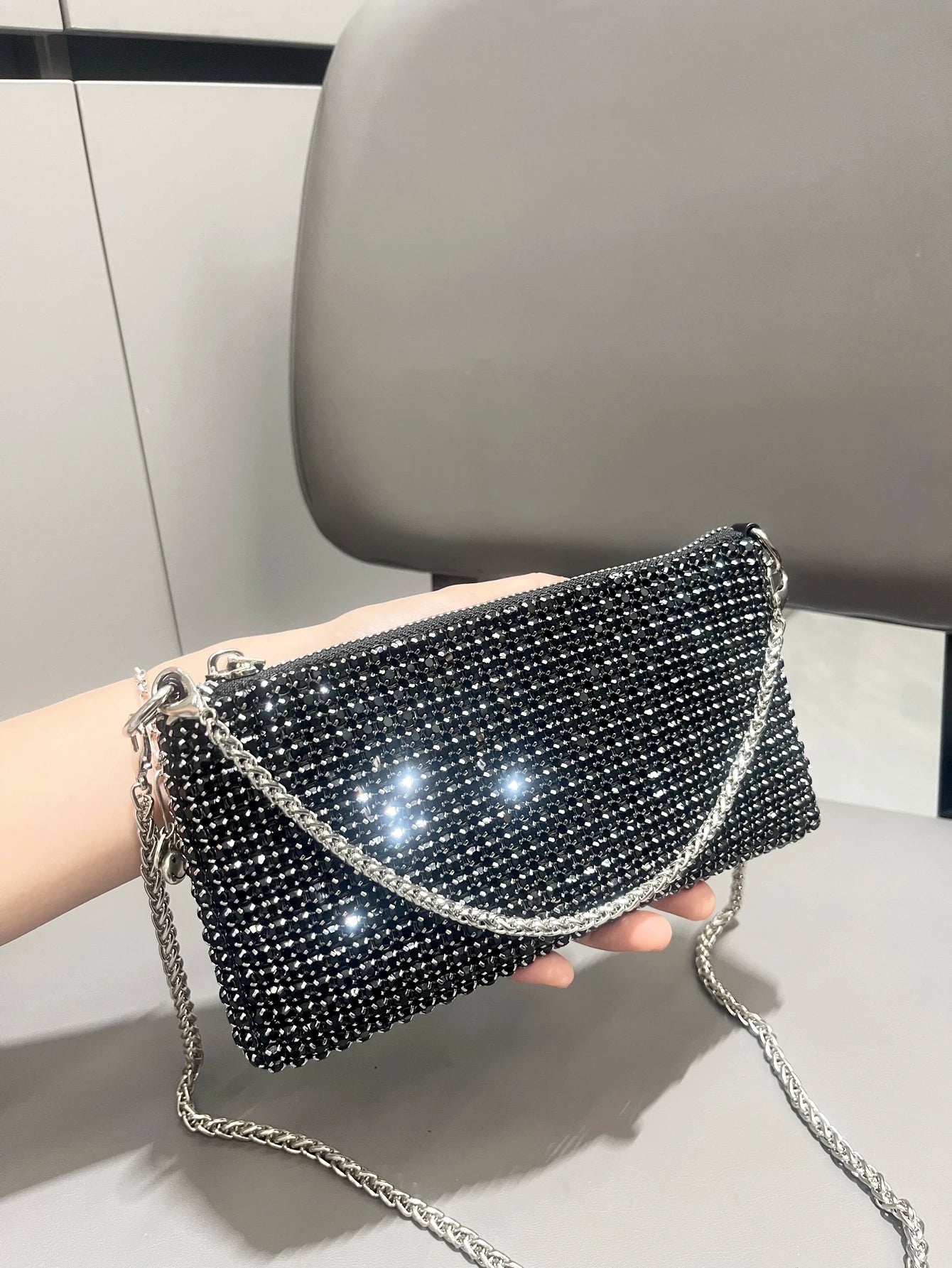 Luxury Designer Rhinestones Clutch Purse Bag For Women purse Bag Shoulder Bag Purse