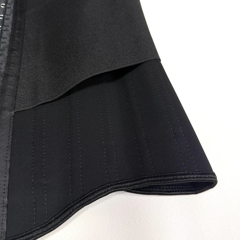 25-Bone Corset Body Shaper Shapewear Belly for Women Waist Trainer Long Torso Waist Cincher Tummy Control Belt Breathable Mesh
