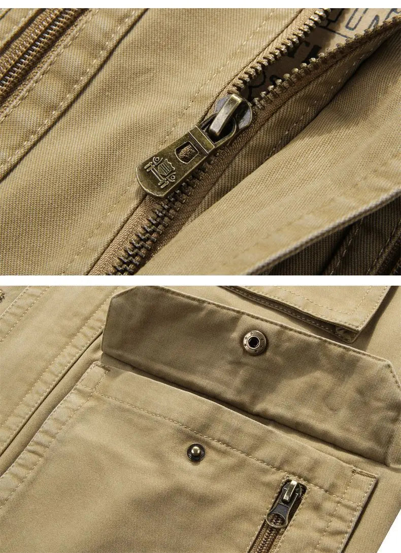 Taktische Jacken Weste Herren Jacken Jersey Westen Denim Ärmellose Jacke Sommer Arbeitskleidung Mesh Mann Übergröße Oberbekleidung Bestickt