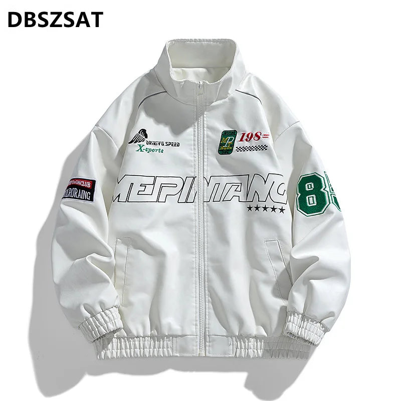 Leather Jacket Men Winter 2025 Motorcycle PU Leather Jacket Mens Stand Collar Casual Windbreaker Ropa De Hombre Slim Coat 7XL