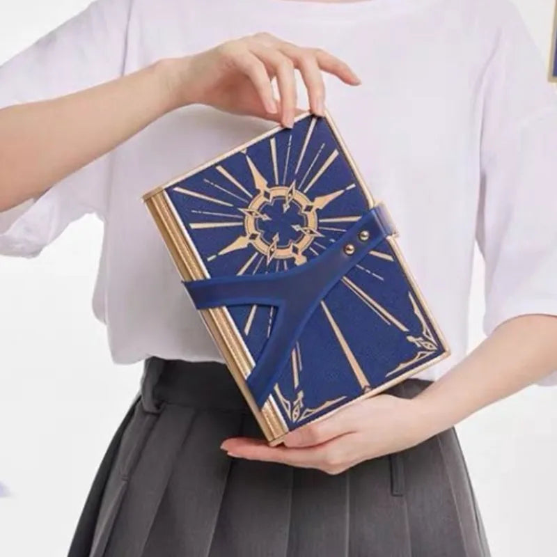 Cartoon Studded Anime Shoulder Bag Women Book Horizontal Large Capacity Crossbody Bag Women Student Personality Print Bags