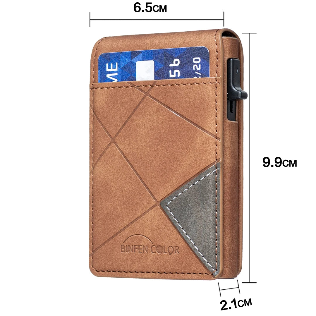 Luxury Business Card Holder Card Case Credit Card Holder Wallet for Men and Women Anti-theft Protectors Wallet Case Cover