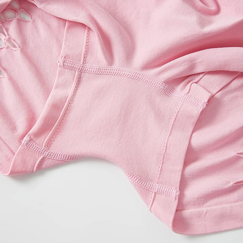 Mid-waist Hollow Out Panties Women Breathable Comfortable Lady Boyshort Knit Female Underpants New Style Women's Underwear