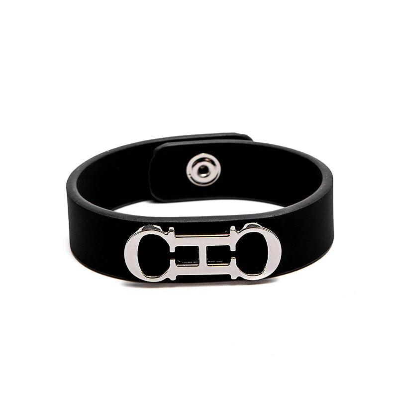 Fashion New Women's Bracelet Simple Solid Color Letter Metal Design Women's Bracelet