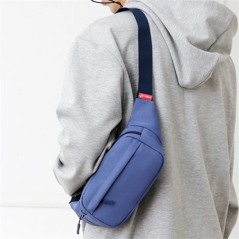 Men Waist Bag Pack Purse Casual Large Phone Belt Bag Pouch Women's Canvas Travel Phone Bag Fanny Banana Bag Hip 3 Pockets