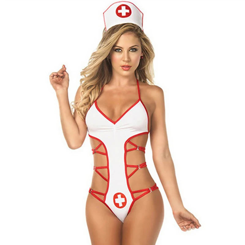 Sexy Lingerie Babydoll Maid Dress Uniform Costume Role Play Exotic Apparel Sexy Underwear Cosplay Dress Sex Ladies Bikini Se