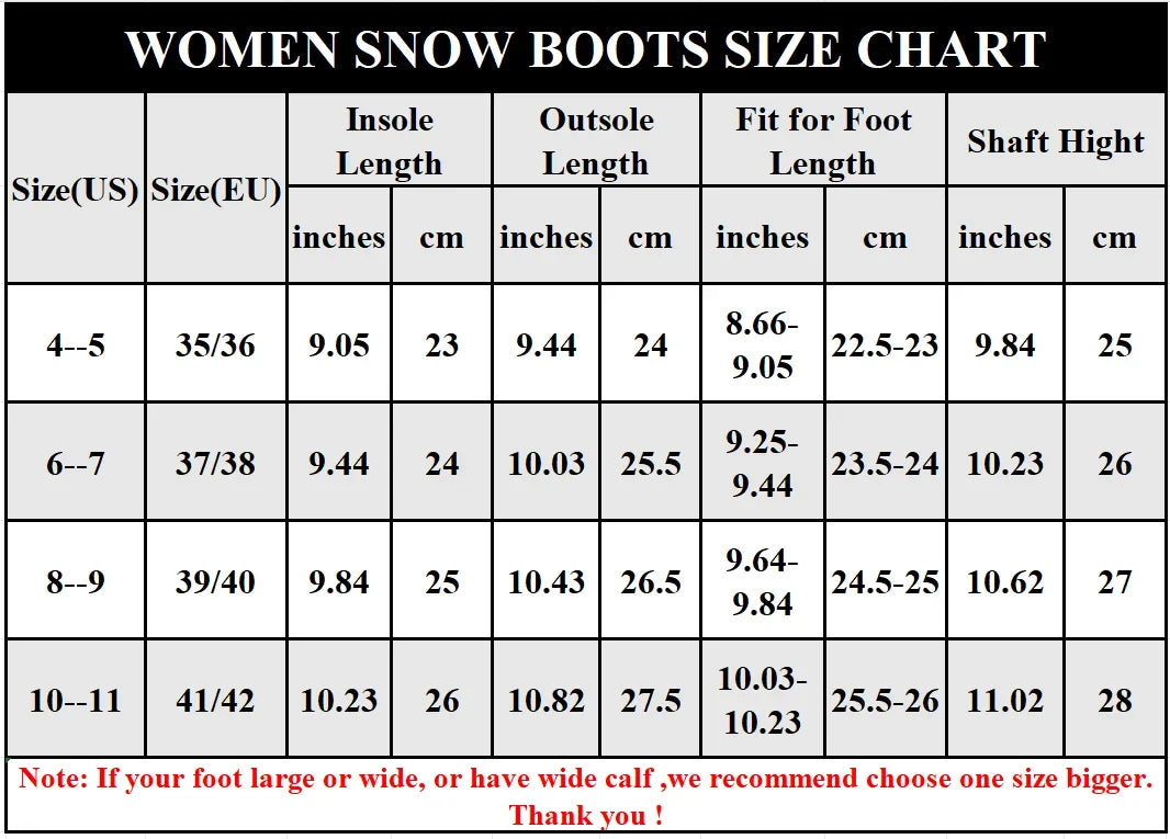 2025 Winter Lace-up Ankle Boots Women Snow Brand Design Classic Platform Waterproof Non-slip Cotton Woman Ski Boots