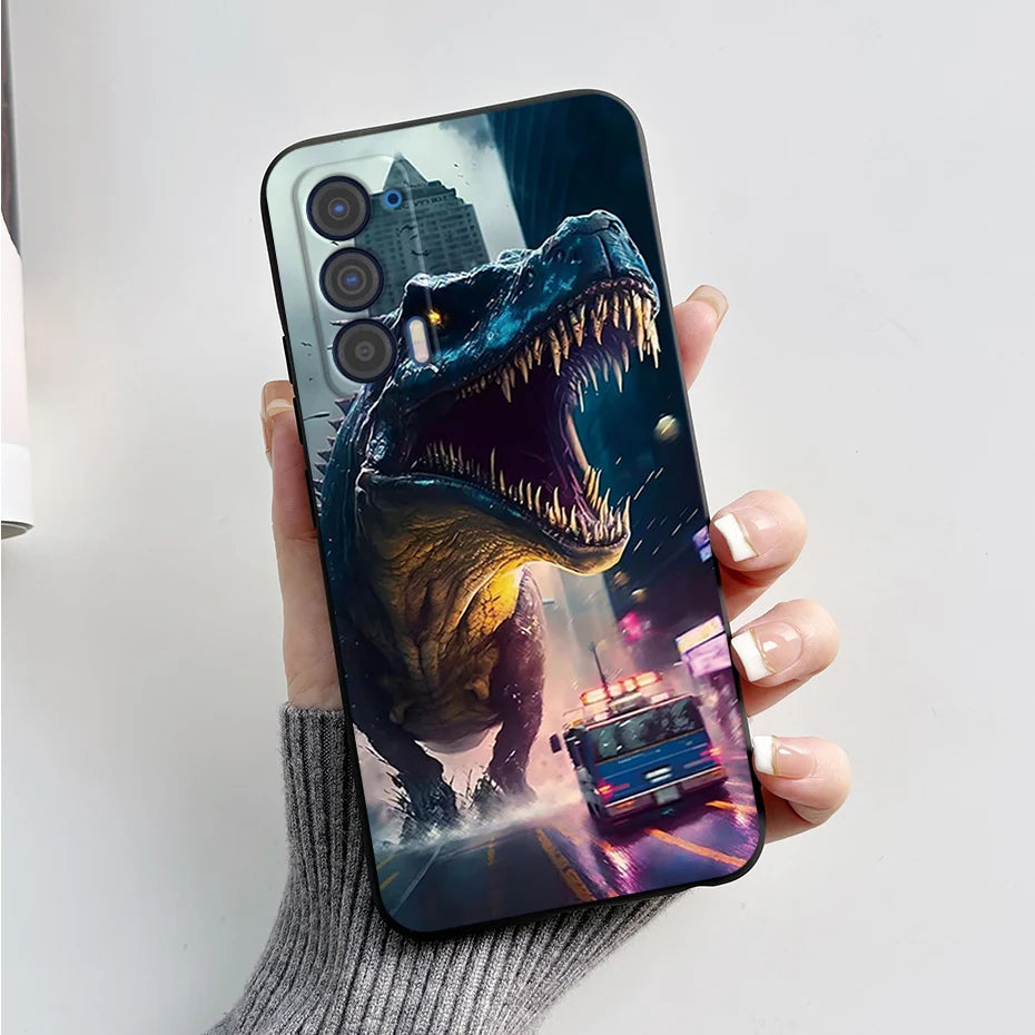 Silicon Case For Motorola Edge (2021) / Edge 5G UW (2021) Fashion Marble Pattern Soft TPU Phone Cases For Edge 2021 XT2141 Funda