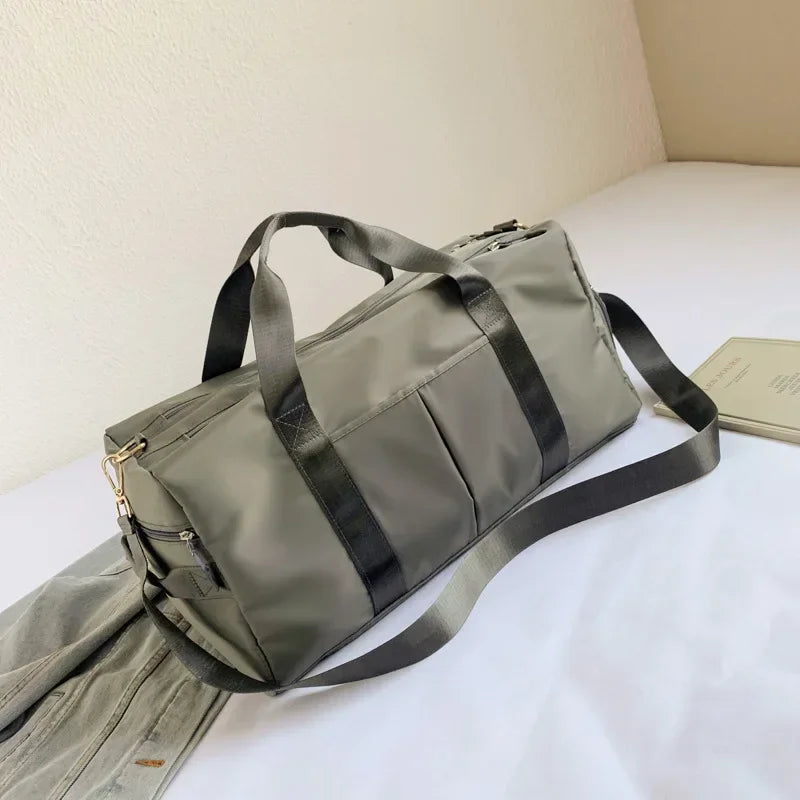 Training Yoga Sporttaschen Fitness Gym Taschen Nass Trocken Separate Gepäcktasche mit separatem Schuhfach Reisetasche Handtasche