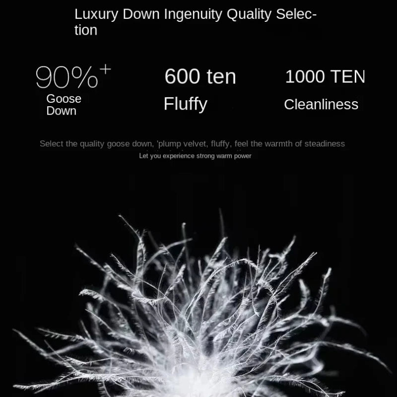 Winter Black Gold Down Jacket Men's Long Brand Glossy Waterproof White Duck Down Warm Parka Short Women Lightweight Hooded Coat