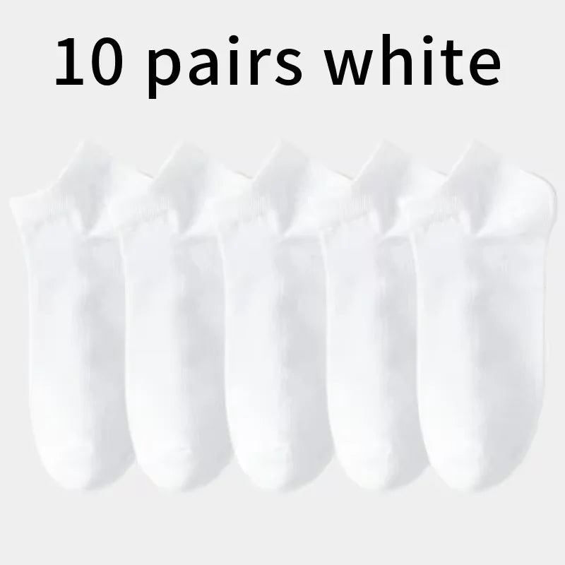 10/5/4/3 pairs of men's formal color blocking socks, comfortable and breathable soft business socks, men's socks and stockings-