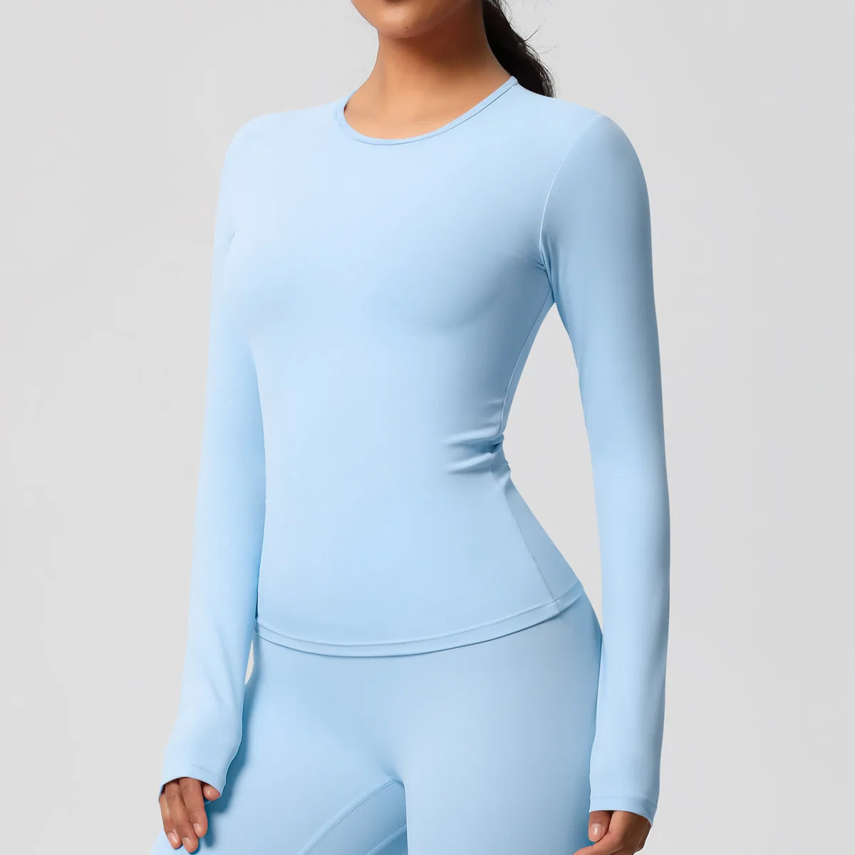 Yoga Suit Gym Sports Set Women Quick-Drying Fitness Set Female Tracksuit Running Workout Long Sleeve Sports Shirt Sportswear