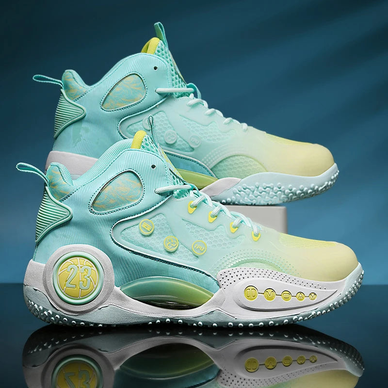 2024 New Men Basketball Shoes Breathable Outdoor Sports Shoes Gym Training Basketball Sneakers Men Sneaker