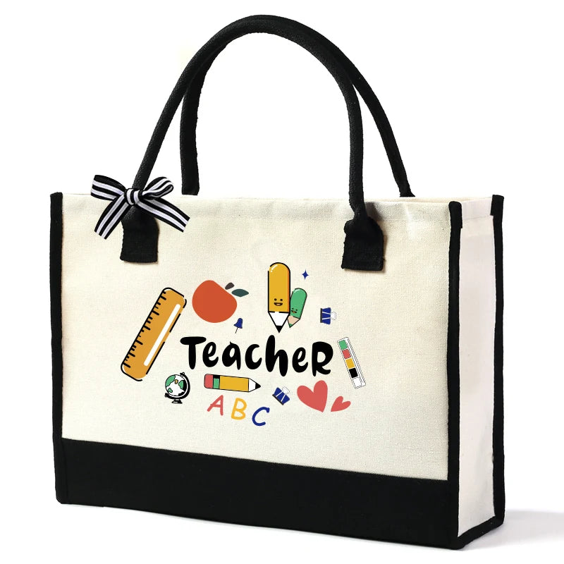 Daily portable unisex large handbag, large capacity personalized printing shoulder hand carry tote bag