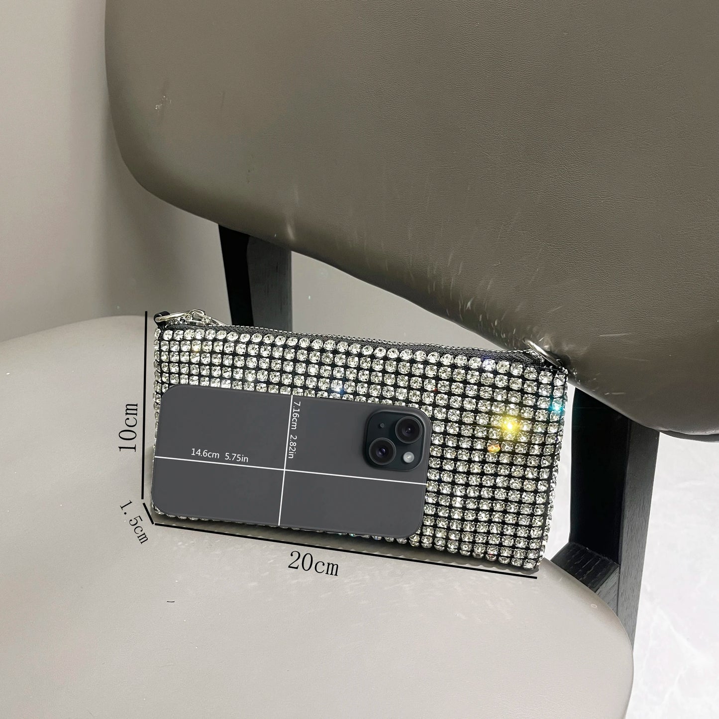 Luxury Designer Rhinestones Clutch Purse Bag For Women purse Bag Shoulder Bag Purse