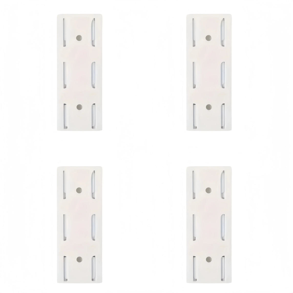 Wall-Mounted Holder Punch-Free Plug Fixer Self-Adhesive Socket Fixer Cable Power Strip Holder Cable Wire Organizer Rack