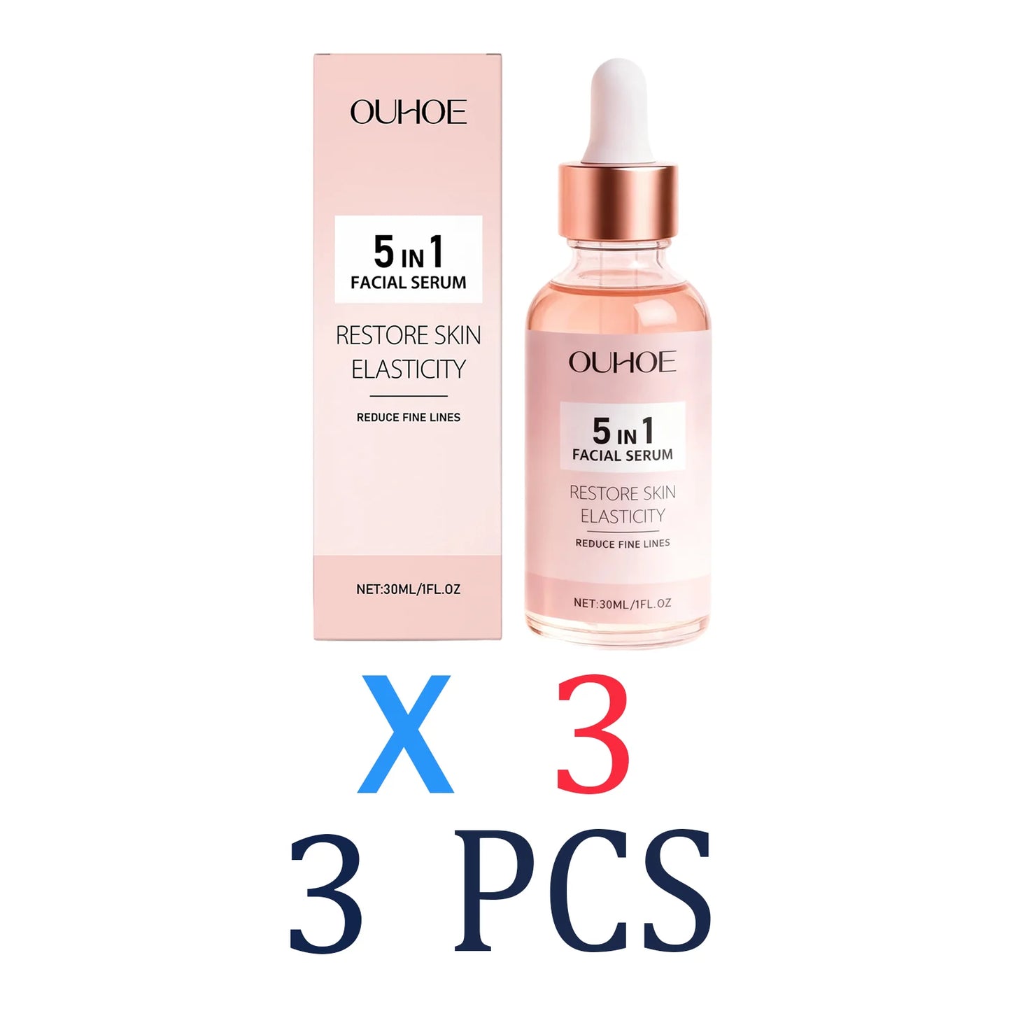 Facial Serum for Deep Hydration Anti Aging Winter Skincare Gift Set with Moisturizing Repair Dry Skin Care Sensitive Skin